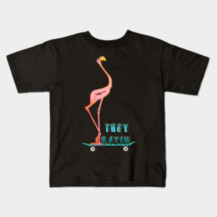 They hatin Kids T-Shirt